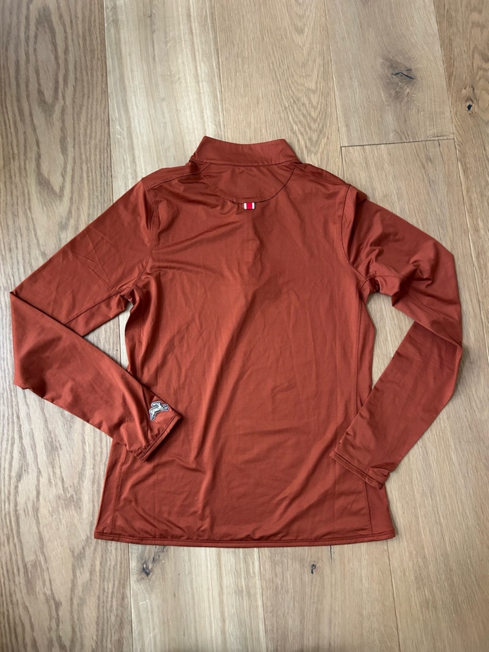 Tracksmith Twilight Long Sleeve Top - Spice - Picture 2 of 6